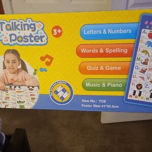 Interactive Talking Poster for Kids - Multicolor